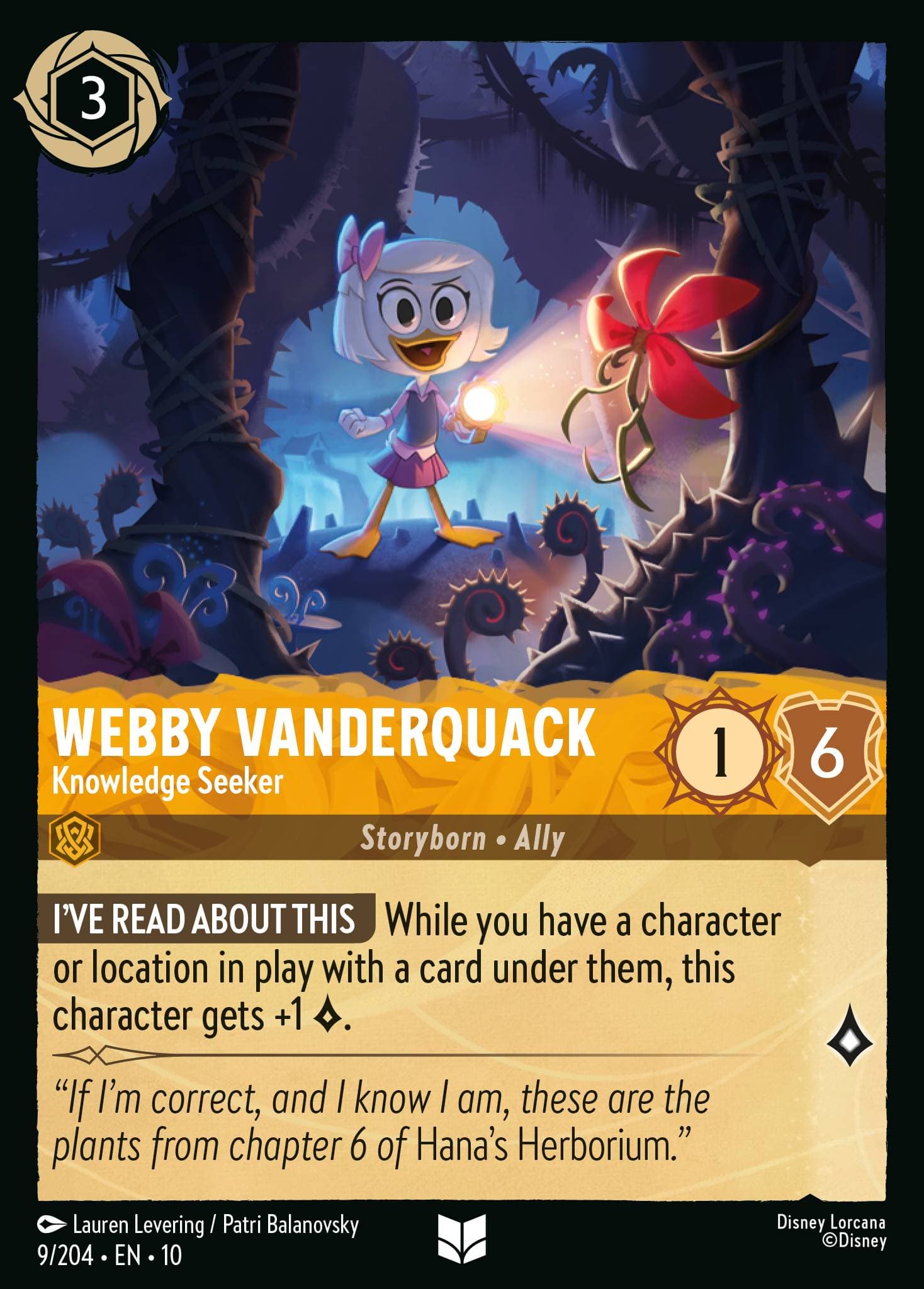 Webby Vanderquack - Knowledge Seeker — Whispers in the Well