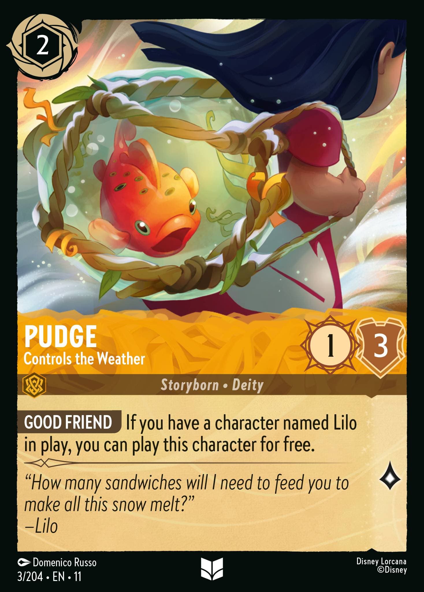 Pudge - Controls the Weather — Winterspell