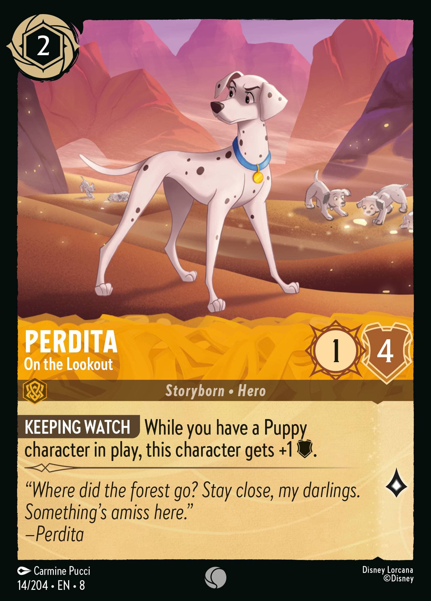 Perdita - On the Lookout — Reign of Jafar