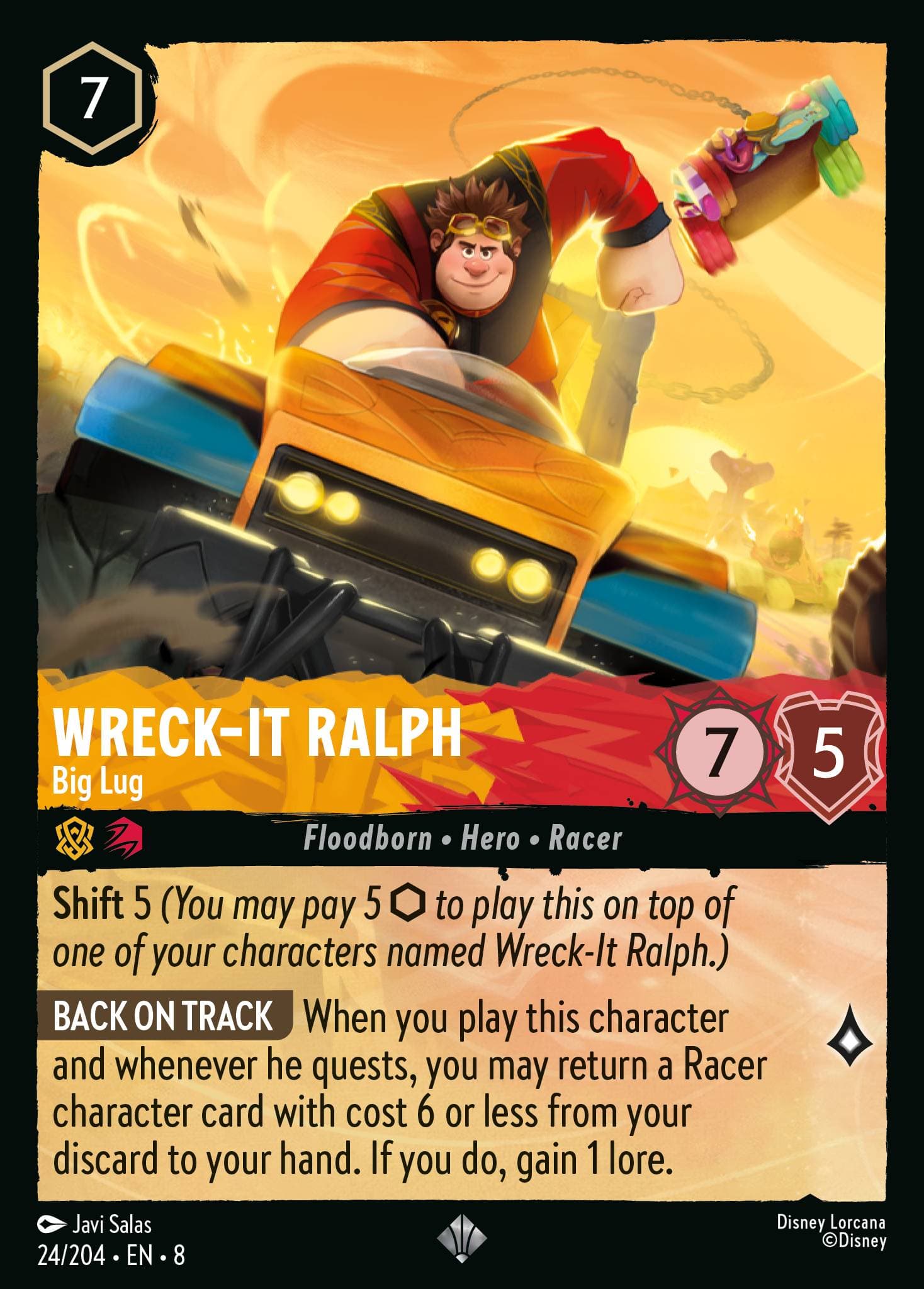 Wreck-It Ralph - Big Lug — Reign of Jafar Disney Lorcana card by Javi Salas