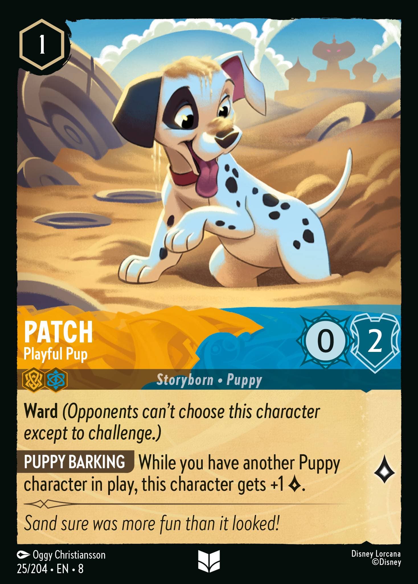 Patch - Playful Pup — Reign of Jafar