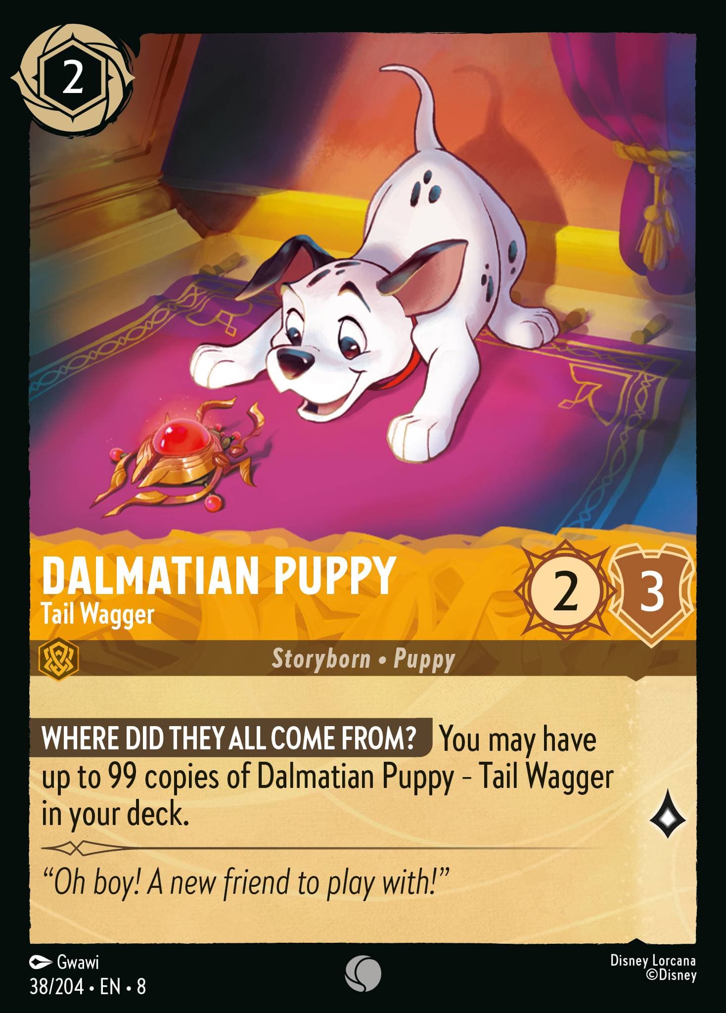 Dalmatian Puppy - Tail Wagger — Reign of Jafar