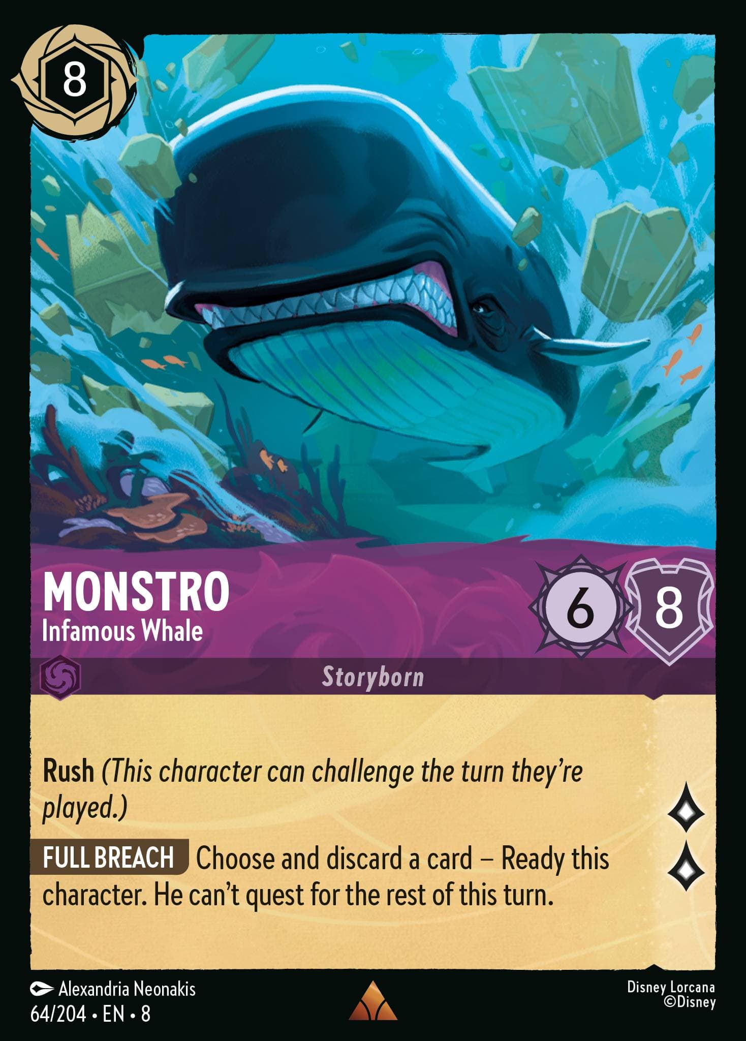 Monstro - Infamous Whale — Reign of Jafar