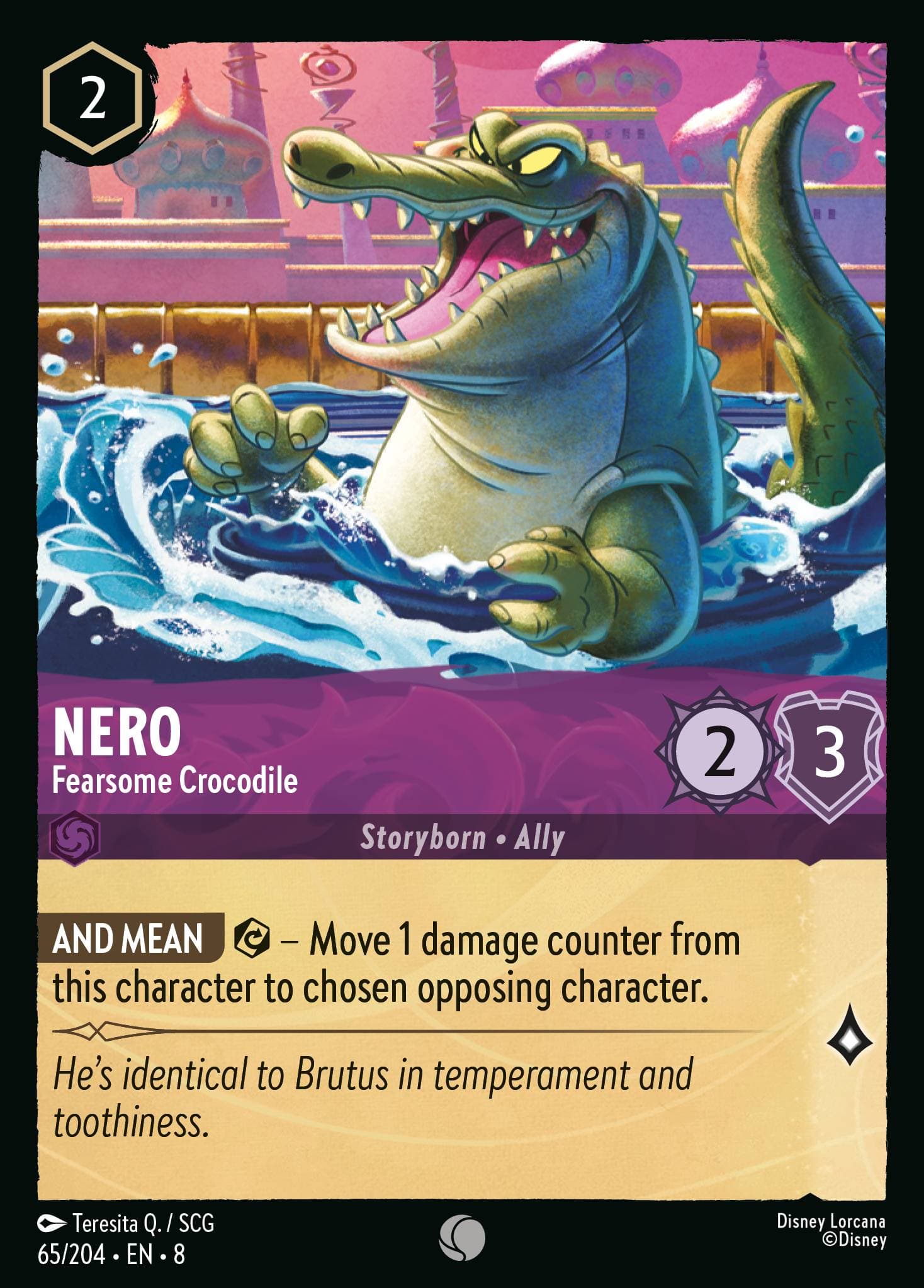 Nero - Fearsome Crocodile — Reign of Jafar