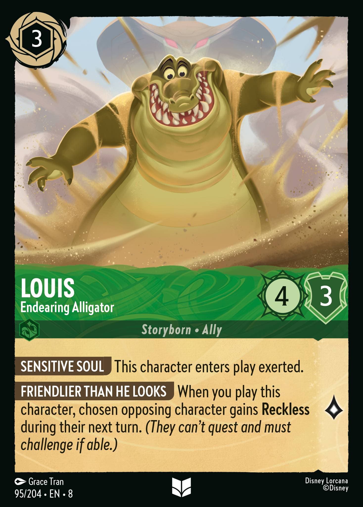 Louis - Endearing Alligator — Reign of Jafar