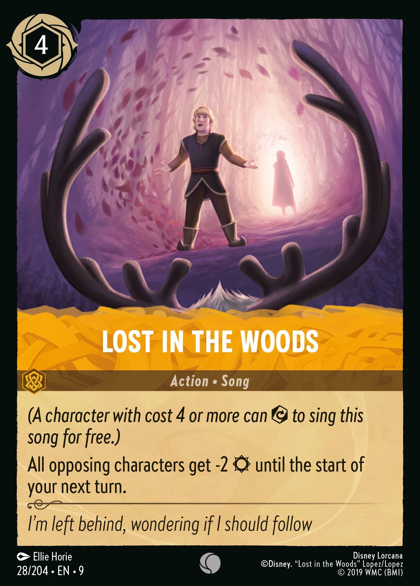 Lost in the Woods — Fabled Disney Lorcana card by Ellie Horie