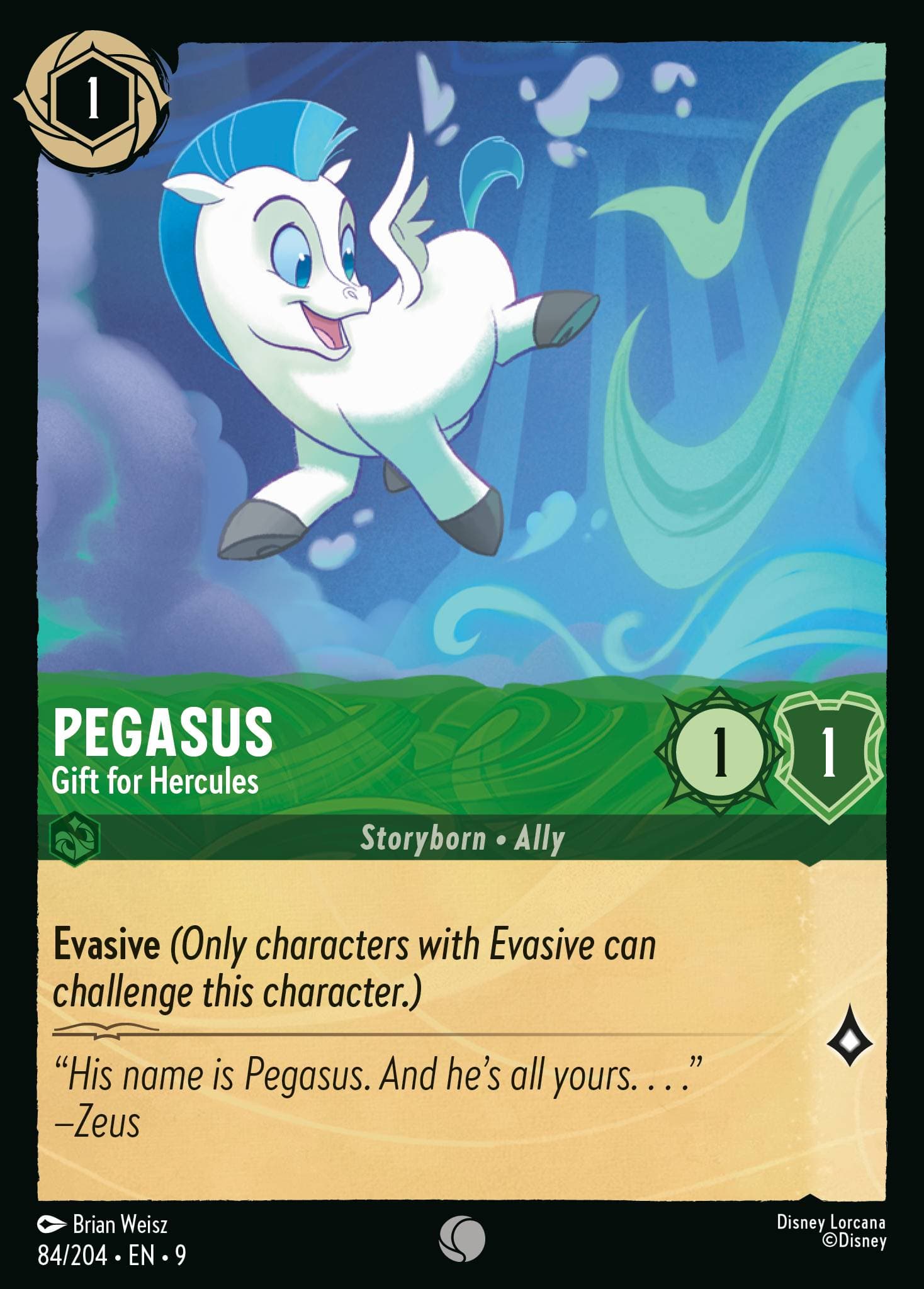 Pegasus - Gift for Hercules — Fabled