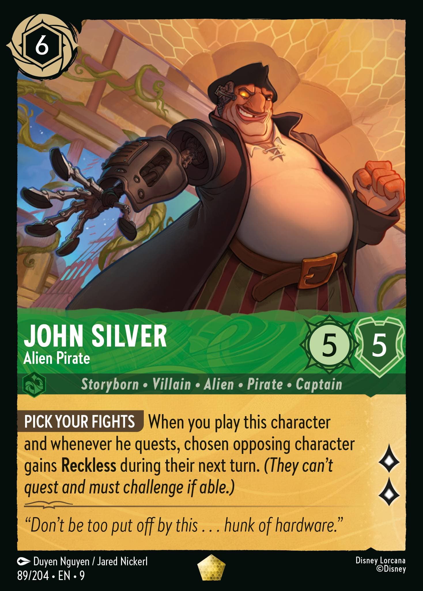 John Silver - Alien Pirate — Fabled