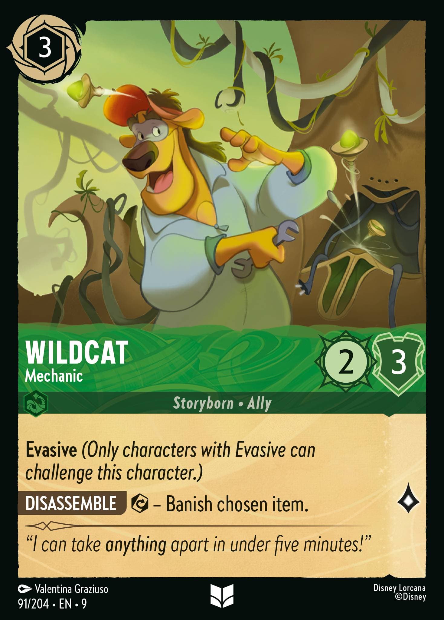 Wildcat - Mechanic — Fabled