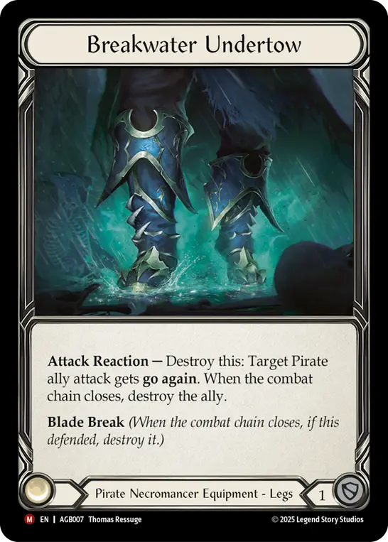 Breakwater Undertow — Armory Deck: Gravy Bones Flesh and Blood card by Thomas Resauge