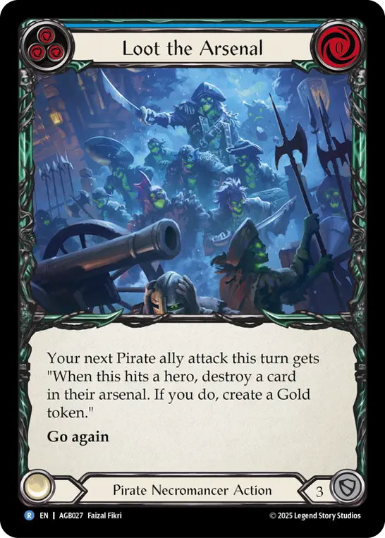 Loot the Arsenal — Armory Deck: Gravy Bones Flesh and Blood card by Faizal Fikri