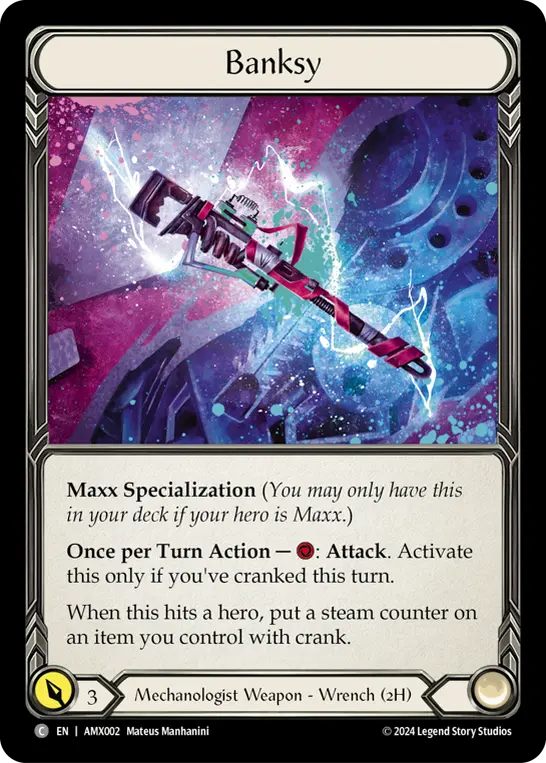 Banksy — Armory Deck: Maxx Nitro