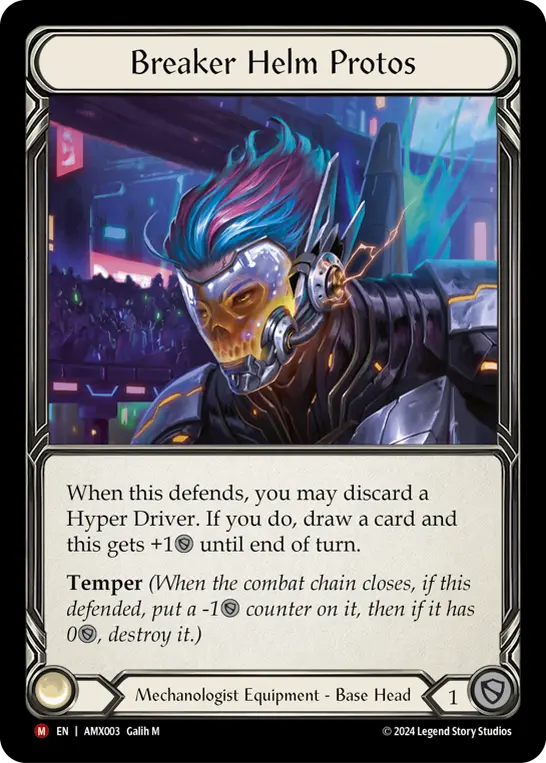 Breaker Helm Protos — Armory Deck: Maxx Nitro