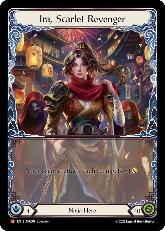 Ira, Scarlet Revenger — Armory Deck: Ira Flesh and Blood card by soyameii