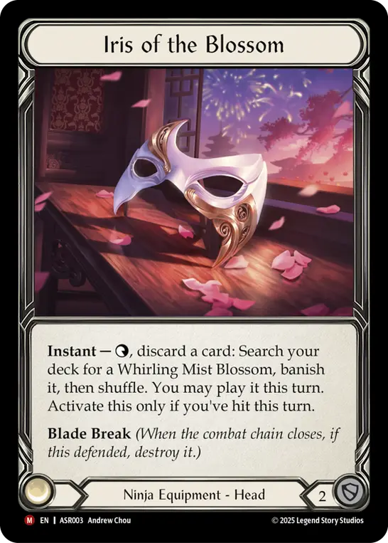 Iris of the Blossom — Armory Deck: Ira Flesh and Blood card by Andrew Chou