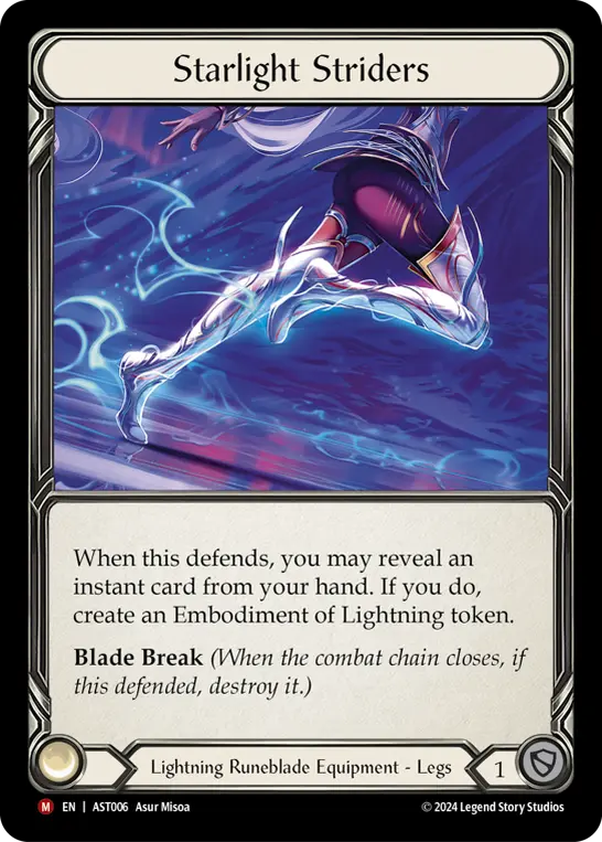 Starlight Striders — Armory Deck: Aurora Flesh and Blood card by Asur Misoa