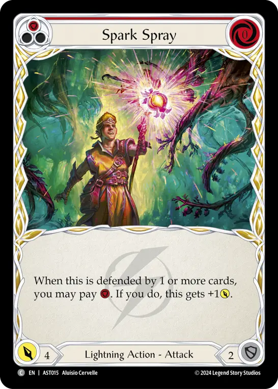 Spark Spray (Red) — Armory Deck: Aurora