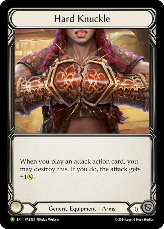 Hard Knuckle - FAB335 — Flesh and Blood: Promo Cards