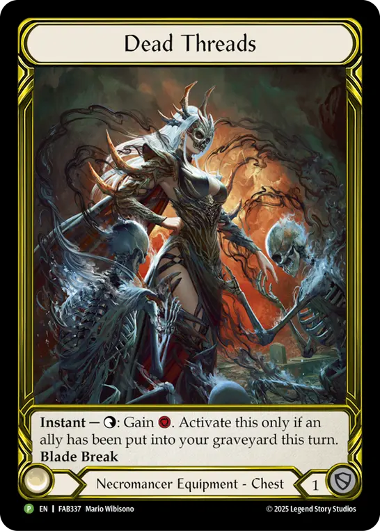 Dead Threads — High Seas Flesh and Blood card by Mario Wibisono