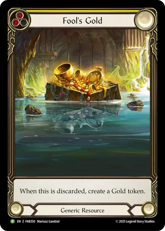 Fool's Gold — High Seas Flesh and Blood card by Mariusz Gandzel