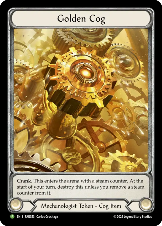 Golden Cog - FAB353 — Flesh and Blood: Promo Cards