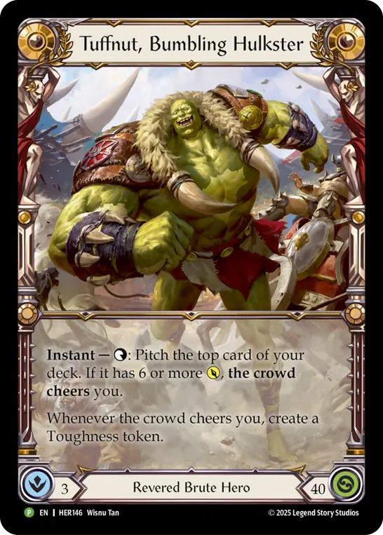 Tuffnut, Bumbling Hulkster — HER Flesh and Blood card by Wisnu Tan