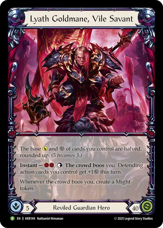 Lyath Goldmane, Vile Savant — HER Flesh and Blood card by Nathaniel Himawan