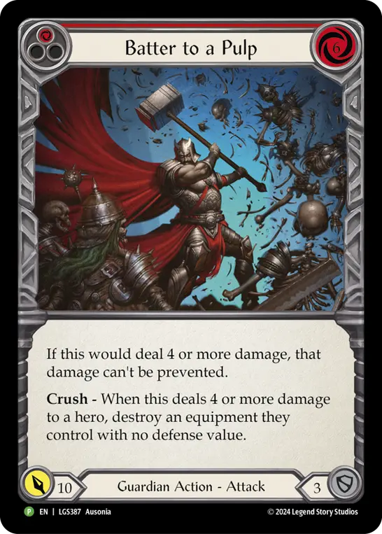 Batter to a Pulp — LGS Flesh and Blood card by Ausonia