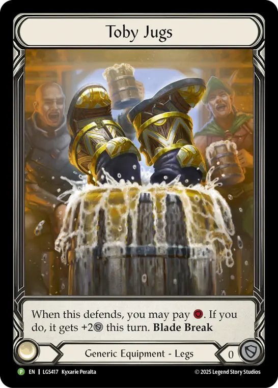 Toby Jugs - LGS417 — Flesh and Blood: Promo Cards Flesh and Blood card by Kyxarie Peralta