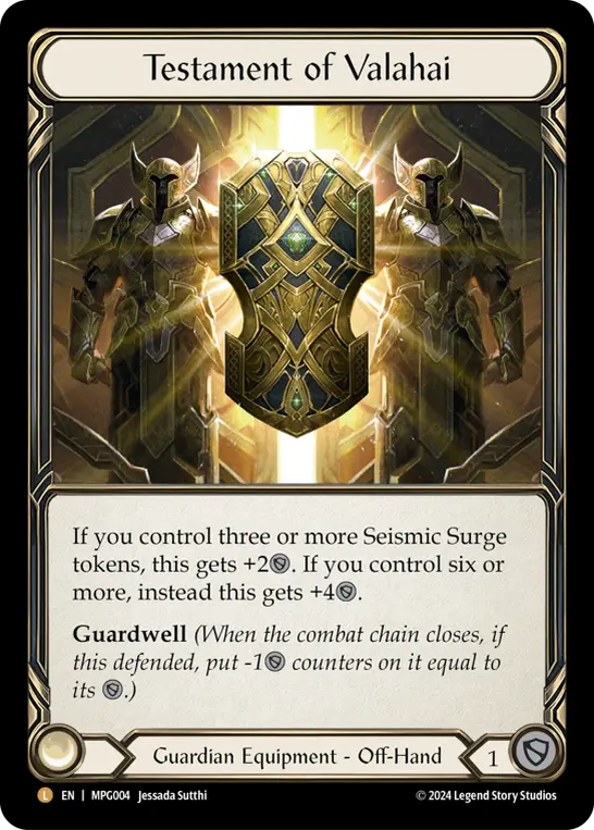 Testament of Valahai (Marvel) — Mastery Pack Guardian