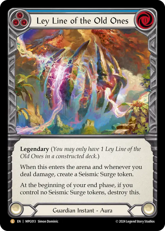 Ley Line of the Old Ones (Marvel) — Mastery Pack Guardian