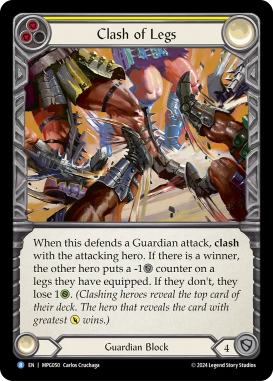 Clash of Legs — Mastery Pack Guardian