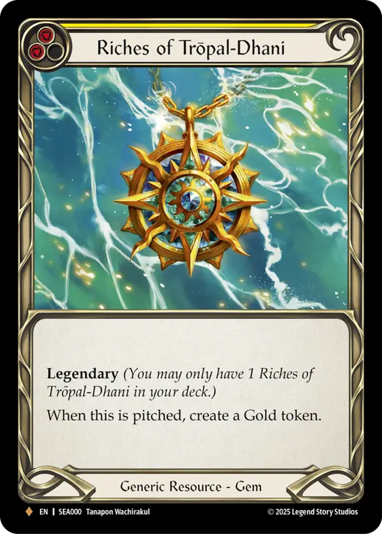 Riches of Tropal-Dhani — High Seas