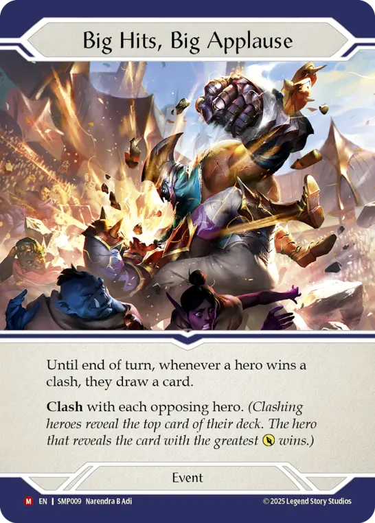 Big Hits, Big Applause — Smash Palace
