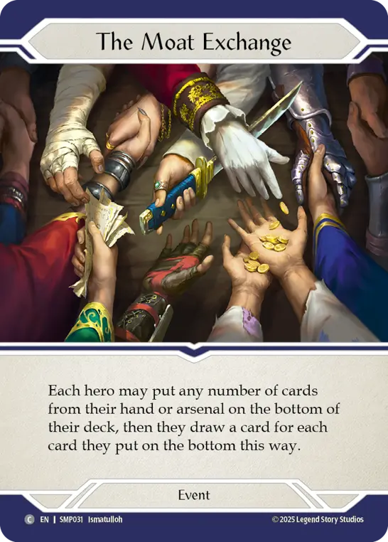 The Moat Exchange — Smash Palace Flesh and Blood card by Ismatulloh