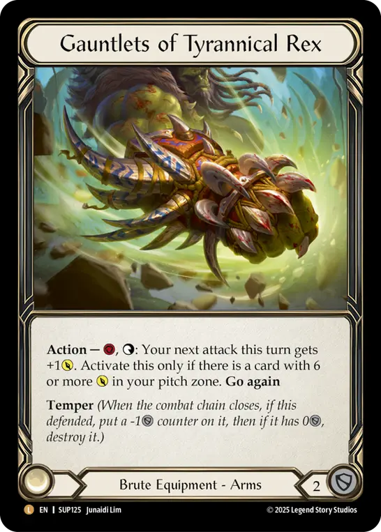 Gauntlets of Tyrannical Rex — Super Slam