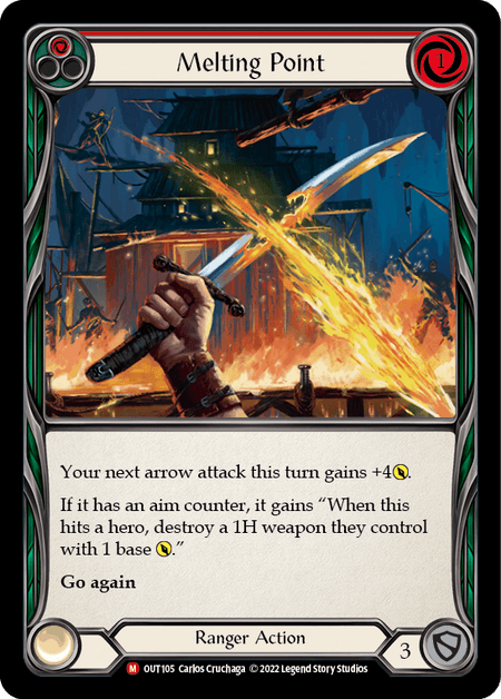 Melting Point — Outsiders Flesh and Blood card by Carlos Cruchaga