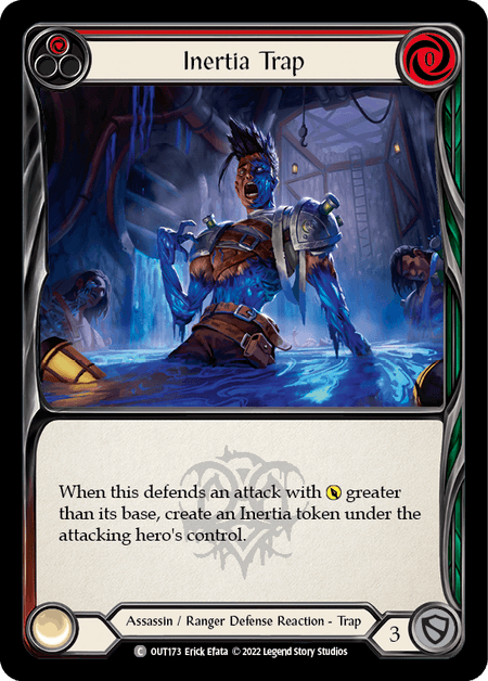 Inertia Trap (Red) — Outsiders Flesh and Blood card by Erick Efata