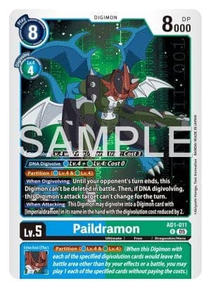 Paildramon — Across Time Digimon Card Game card by Nakano Hiiro