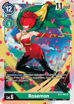 Rosemon — Battle of Omni Pre-Release Cards