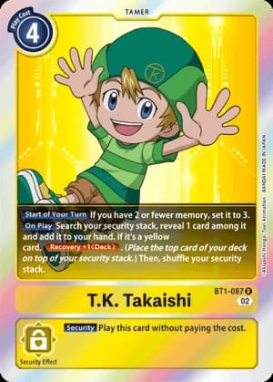 T.K. Takaishi — Blast Ace Pre-Release Cards