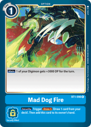 Mad Dog Fire — Release Special Booster 1.0