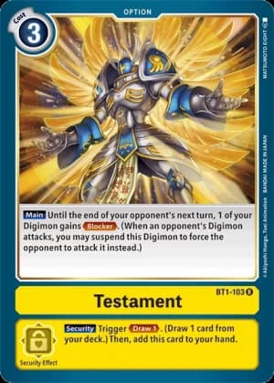 Testament — Release Special Booster 1.5