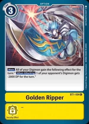 Golden Ripper — Release Special Booster 1.0