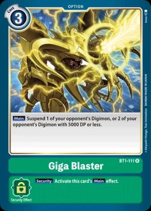 Giga Blaster — Release Special Booster 1.0