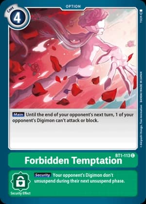 Forbidden Temptation — Release Special Booster 1.0