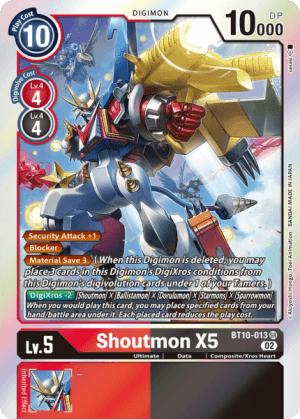 Shoutmon X5 — Release Special Booster 2.5 Celebration Event Cards