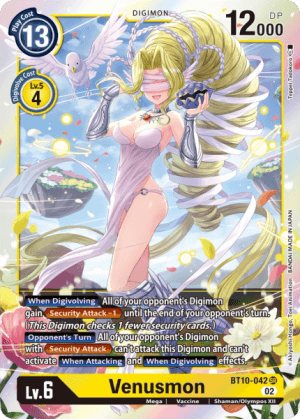 Venusmon (Tamer's Evolution Box -Rise of Digimon-) — Xros Encounter