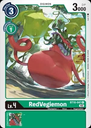 RedVegiemon — Xros Encounter