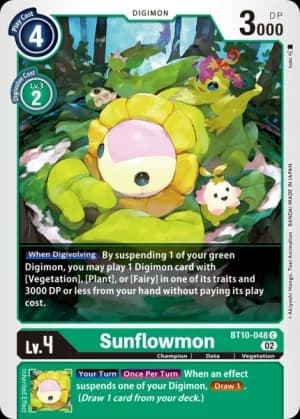 Sunflowmon — Great Legend Pre-Release Cards